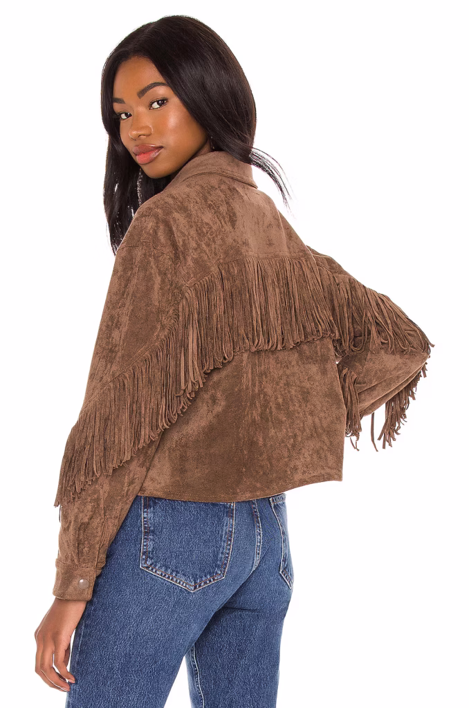 Fringe Shacket BlankNYC
