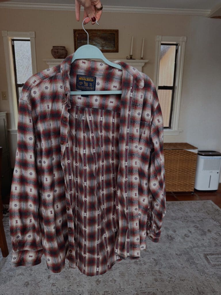 Woolrich southwestern flannel thrifted western shirt Aunt Eeks Amarillo 2026