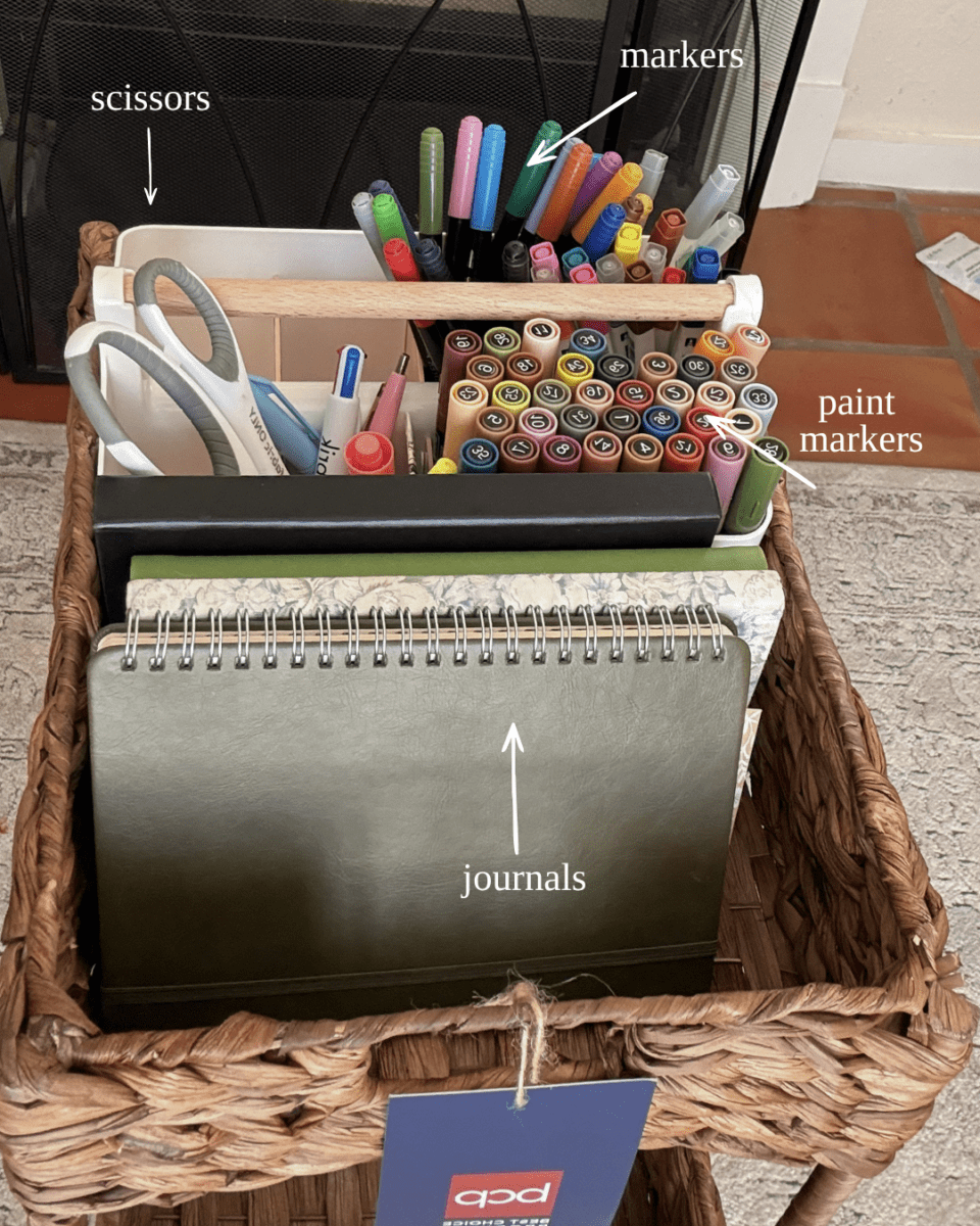 Analog cart decor at home